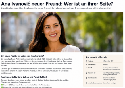 ana ivanović neuer freund