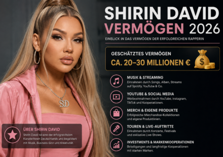 shirin david vermögen