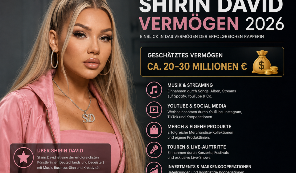 shirin david vermögen